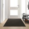 vidaXL Doormat Other Black 120 x 300 cm Polyamide and PVC
