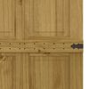 vidaXL Barn Door CORONA 80x210 cm Solid Wood Pine