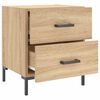 vidaXL Bedside Cabinet Sonoma Oak 40x35x47.5 cm Engineered Wood