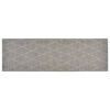 vidaXL Kitchen Rug Washable Rhombus 60x180 cm Velvet