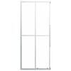vidaXL Shower Cabin Frosted ESG 90x70x180 cm