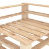 vidaXL 7 Piece Garden Pallets Lounge Set Wood