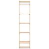 vidaXL Ladder Wall Shelf Cedar Wood 41.5x30x176 cm