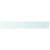 vidaXL Shelf Panel Glass Clear 90x12 cm