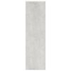 vidaXL Book Cabinet/Room Divider Concrete Grey 80x30x103 cm Engineered wood