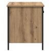 vidaXL Bedside Cabinet with Drawer 2 pcs Artisan Oak 40 x 42 x 50 cm