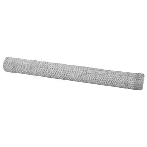 vidaXL Hexagon Fence Silver 1.5 x 100 m Galvanised steel