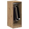 vidaXL Wardrobe Artisan oak 41 x 48 x 102 cm Engineered wood