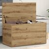 vidaXL Storage Chest Artisan Oak 84x42x46 cm Engineered Wood