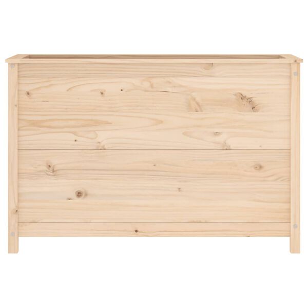 vidaXL Garden Raised Bed 119.5x40x78 cm Solid Wood Pine