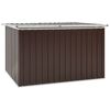 vidaXL Garden Storage Box Brown 171x99x93 cm