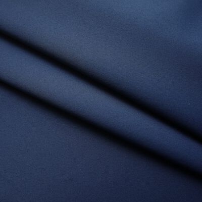 vidaXL Blackout Curtains with Hooks 2 pcs Blue 140x225 cm