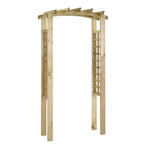 vidaXL Garden Arch | Green | Treated Solid Pinewood | Medium