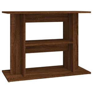 vidaXL Aquarium Stand Brown Oak 80x35x60 cm Engineered Wood