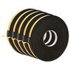 vidaXL Self-adhesive Foam Tape 5 pcs Black 15mm x 10m CR Foam