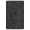 vidaXL Anti-slip Bath Mat Set 3 pcs Dark grey PP