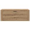 vidaXL Shoe Cabinet Artisan oak 100 x 35 x 38 cm Engineered wood
