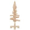 vidaXL Wooden Christmas Tree for Decoration 60 cm Solid Wood Pine