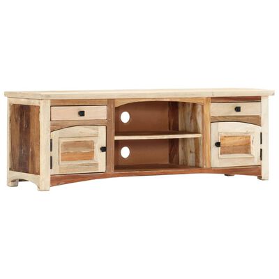 vidaXL TV Cabinet 120x30x40 cm Solid Reclaimed Wood