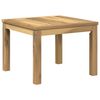 vidaXL Coffee Table LAREN Whitewash 49 x 48.5 x 36 cm