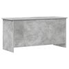 vidaXL Storage Chest Concrete Grey 100 x 40 x 50 cm Engineered Wood