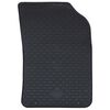 vidaXL Car Mat 4 pcs Black suitable for C3 2017-2024 Rubber