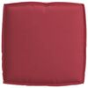 vidaXL Cushion Wine Red 50 x 50 x 12 cm Oxford Fabric
