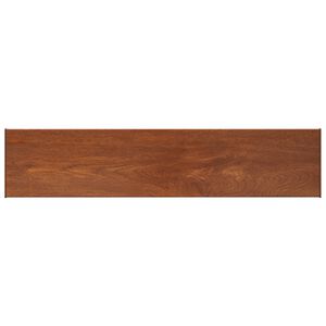 vidaXL Window Sill Brown wood 140 x 35 x 4.5 cm PVC