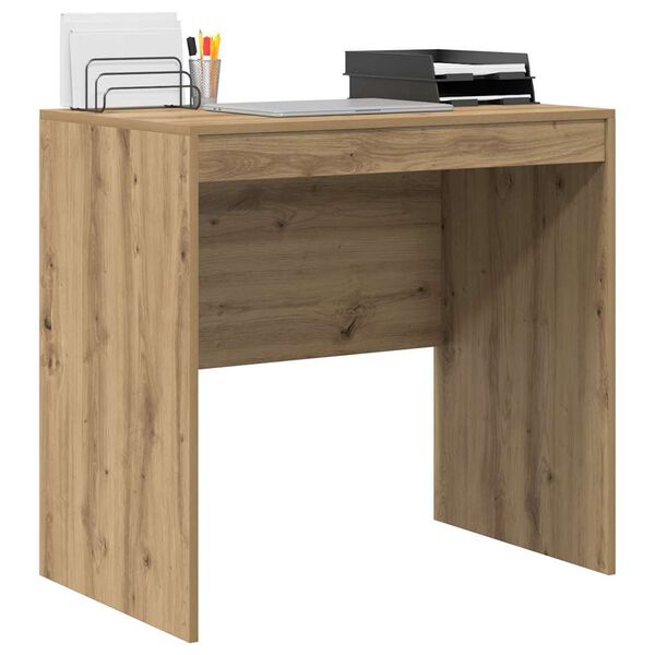 vidaXL Desk Artisan Oak 80 x 50 x 76 cm