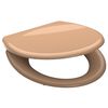 SCH&Uuml;TTE Duroplast Toilet Seat with Soft-Close Quick Release BEIGE