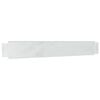 vidaxl Lawn Fence 100 x 14 x 0.07 cm Galvanized Steel Galvanized Color