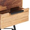 vidaXL Bedside Cabinet 40x30x50 cm Solid Acacia Wood