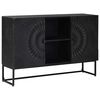 vidaXL Sideboard Black 105 x 30 x 68 cm