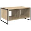 vidaXL Coffee Table Sonoma 80 x 50 x 40 cm Engineered Wood