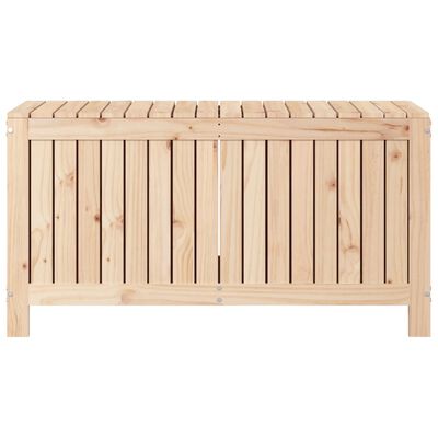 vidaXL Garden Storage Box 115x49x60 cm Solid Wood Pine