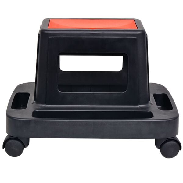 vidaXL Rolling Workshop Stool with Storage 150 kg