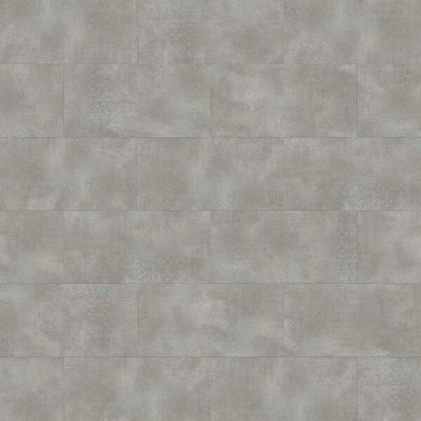 Grosfillex Wallcovering Tile Gx Wall+ 5pcs Cement Flower 45x90cm Grey