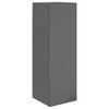 vidaXL 10 Piece TV Cabinet Set High Gloss Grey Engineered Wood