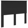 vidaXL Headboard Black Oak 100 cm Engineered Wood