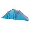 vidaXL Family Tent Dome 6-Person Blue Waterproof
