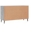 vidaXL Sideboard Concrete Grey 100x36x60 cm Engineered Wood