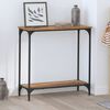 vidaXL Console Table Old wood 75 x 30.5 x 75 cm Engineered wood
