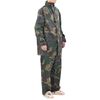 vidaXL Men's Camo Print 2-Piece Rain Suit with Hood L