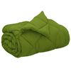 vidaXL Full Year Duvet Green 240 x 260 cm Microfiber