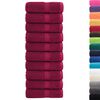 vidaXL Premium Wash Towels "SOLUND" 10 pcs Bordeaux 30x30 cm 600 gsm