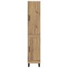 vidaXL Highboard Artisan Oak 34.5 x 34 x 180 cm Engineered Wood