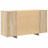 vidaXL Sideboard Sonoma Oak 135 x 41 x 75 cm Engineered Wood