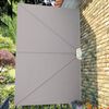 vidaXL Collapsible Terrace Side Awning Cream 300x200 cm
