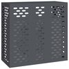 vidaXL Air Conditioner Cover Anthracite 110 x 50 x 105 cm Steel