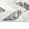 vidaXL Rug Grey and White 120x170 cm PP